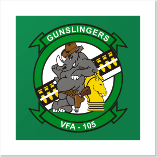 F/A18 Rhino - VFA105 Gunslingers Posters and Art